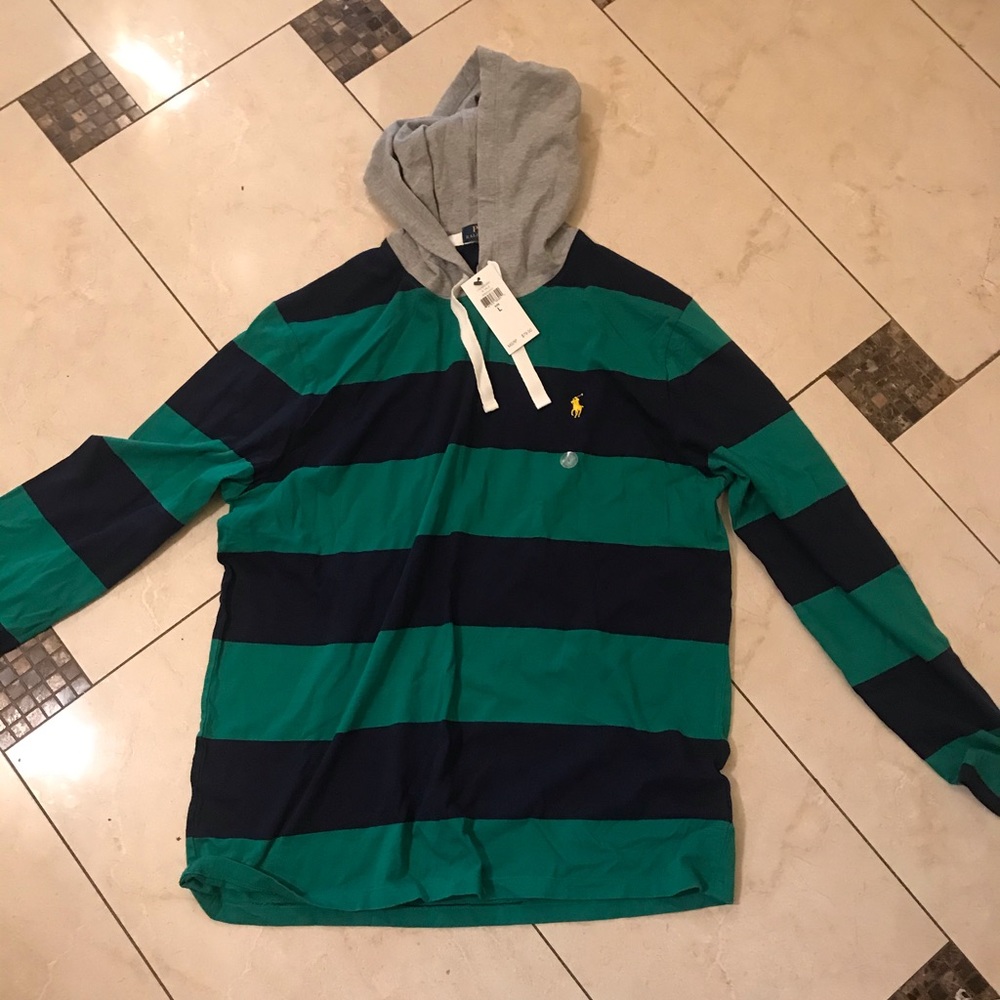 Polo Ralph Lauren sweatshirt with hoodie size L